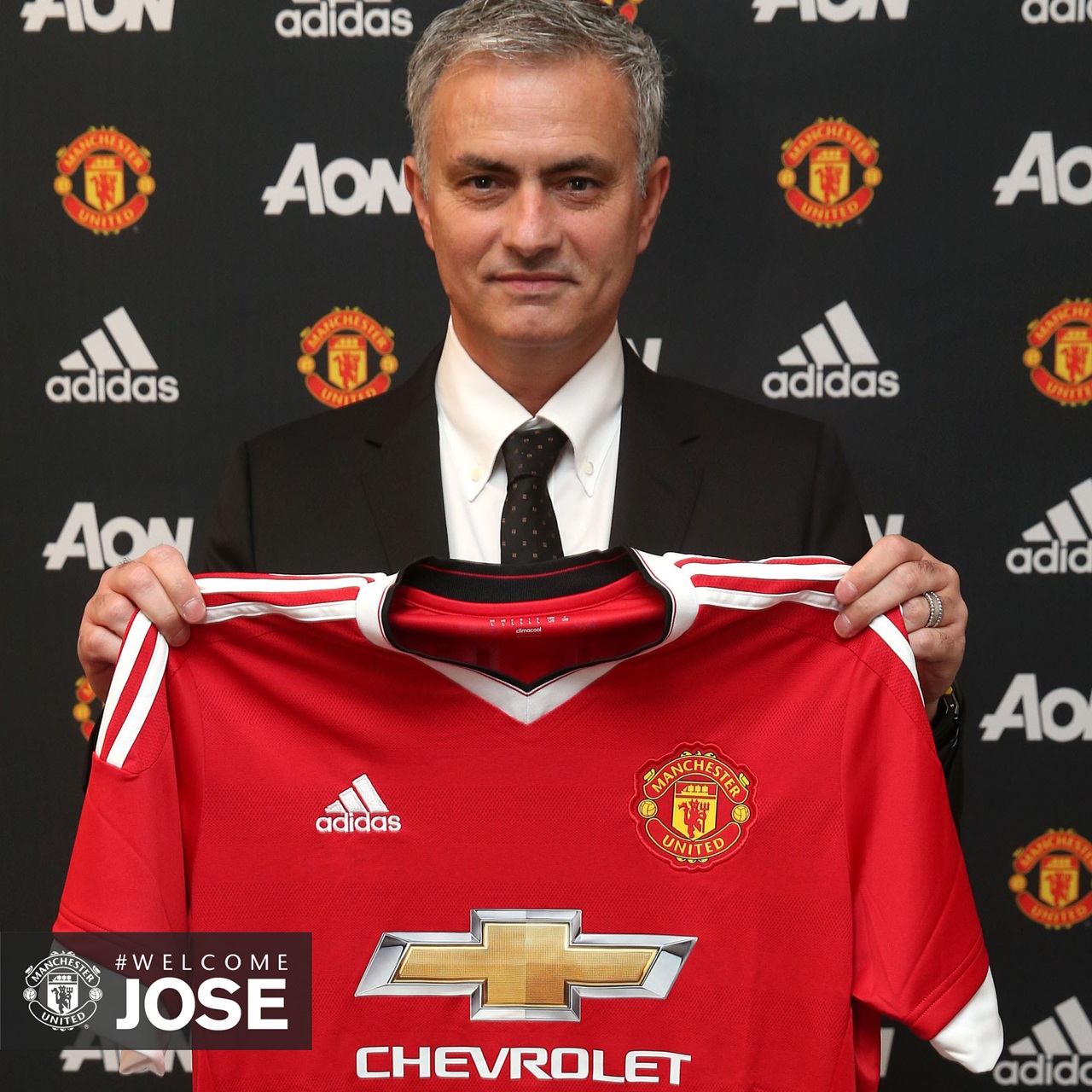 Jose Mourinho (Photo Credit: Manchester United FC)