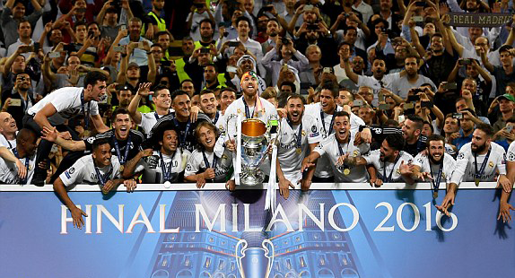 Real Madrid are winners for the 11th time