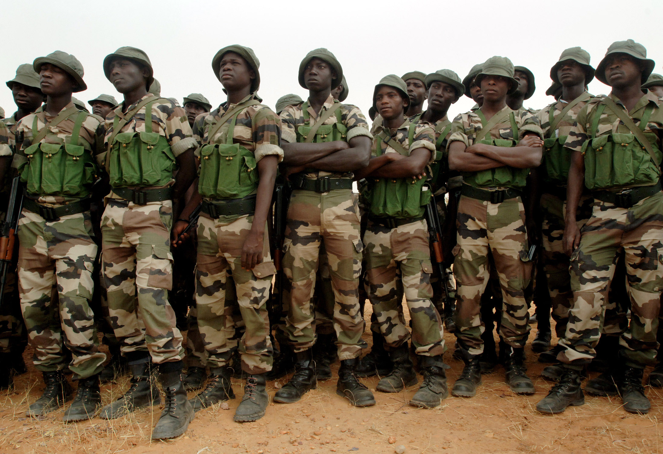 Nigerian soldiers (Photo: Venturesafrica)