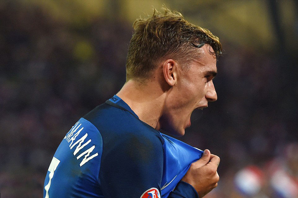 Antoine Griezmann was on dangerous form as he devastated the Germans  to take France, the hosts, to the final. (Photo: AFP)